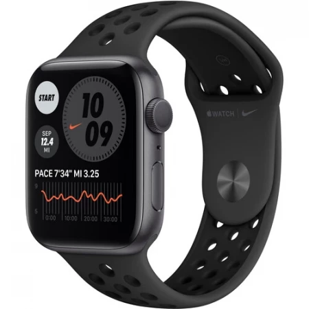 Jual Apple Watch Nike Series 6 GPS 44mm Space Gray Aluminium Case